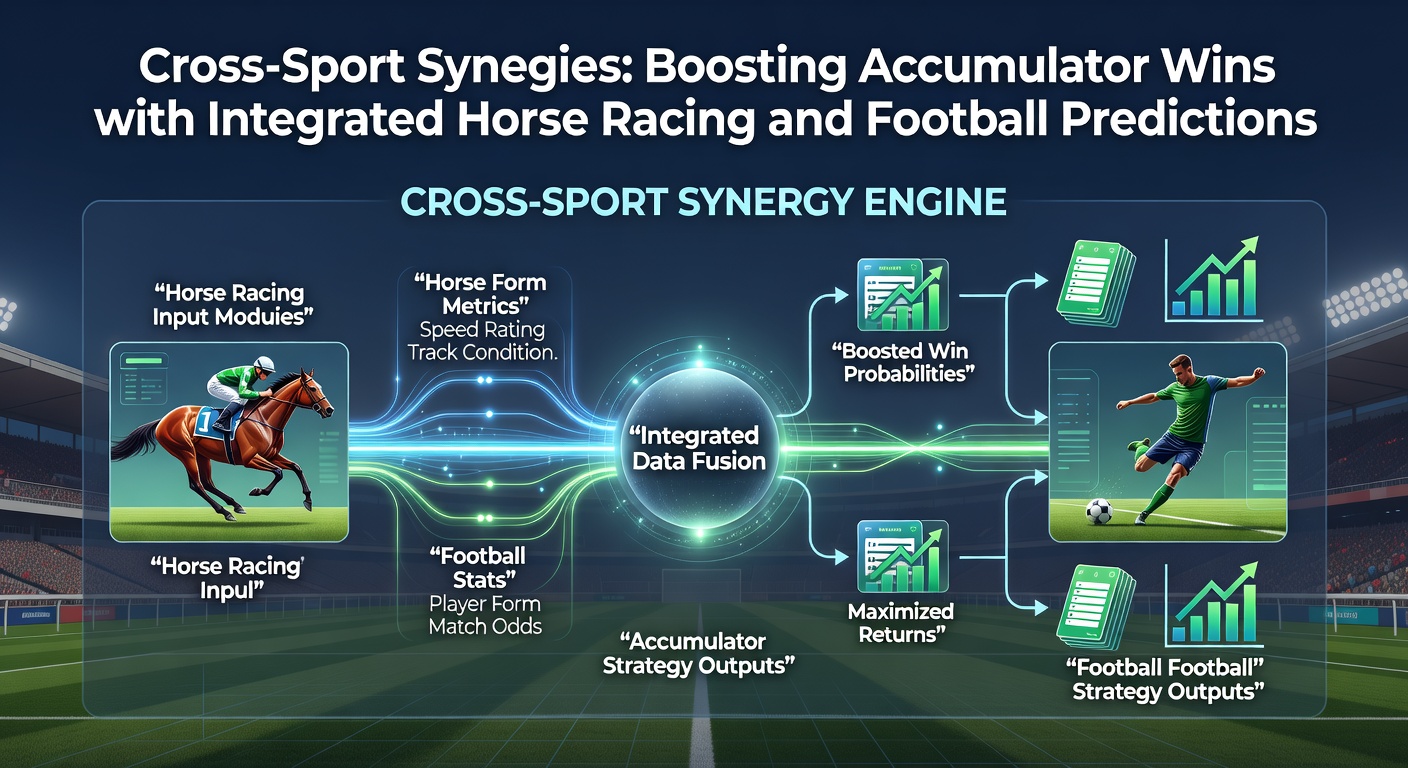Close-up of a digital betting interface displaying combined horse racing and football accumulator selections with live odds updating in real-time