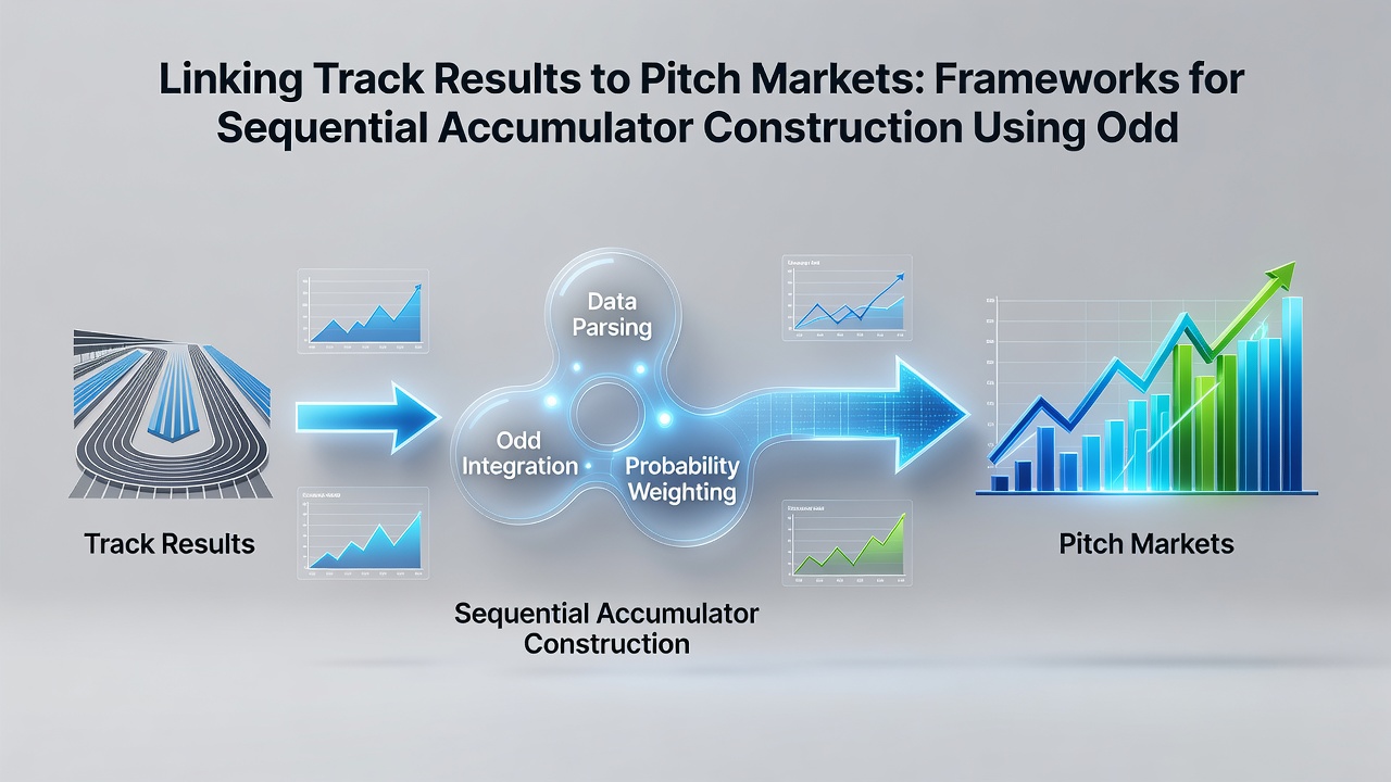Chart illustrating odds discrepancy tracking between racing and football markets with free offer activation points
