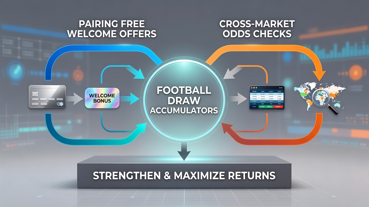 Screenshot-style graphic showing side-by-side odds tables for draw markets and place betting in horse racing